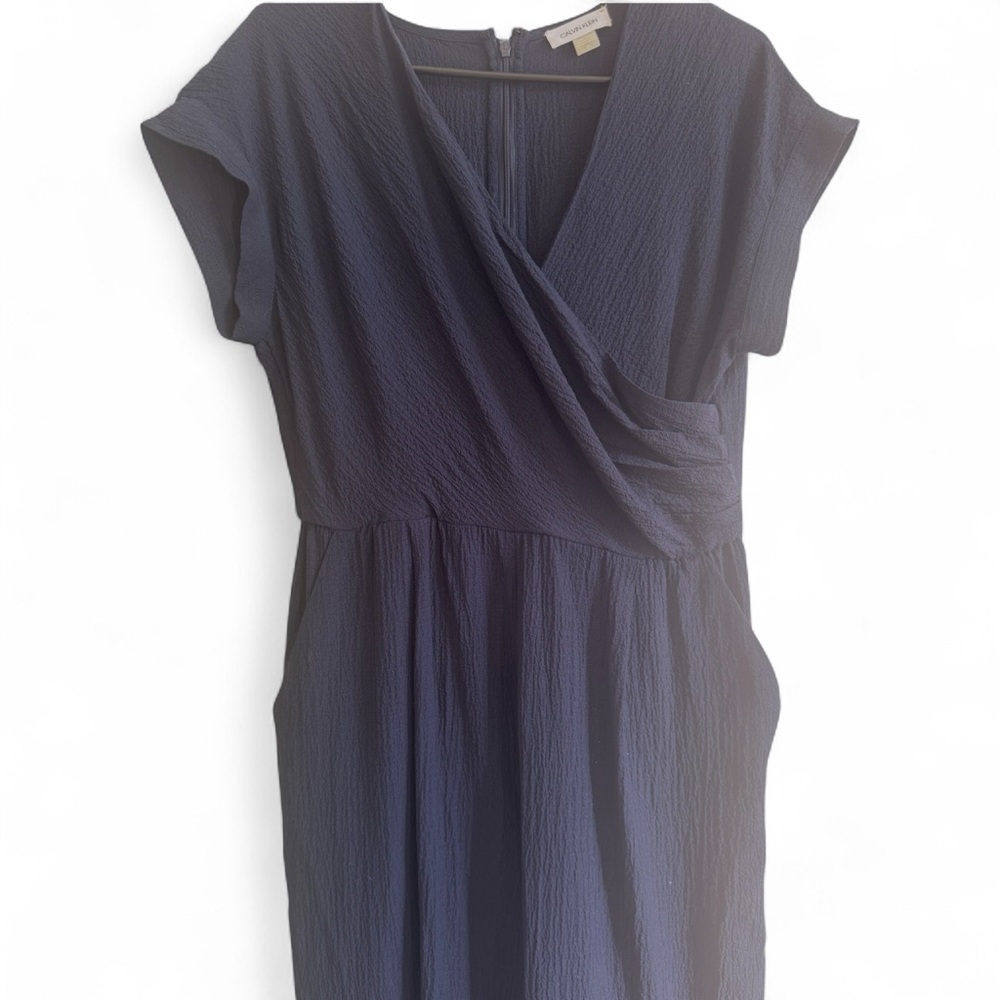 Calvin Klein‎ Navy Blue Women's Wide Leg Romper - Picture 3 of 10